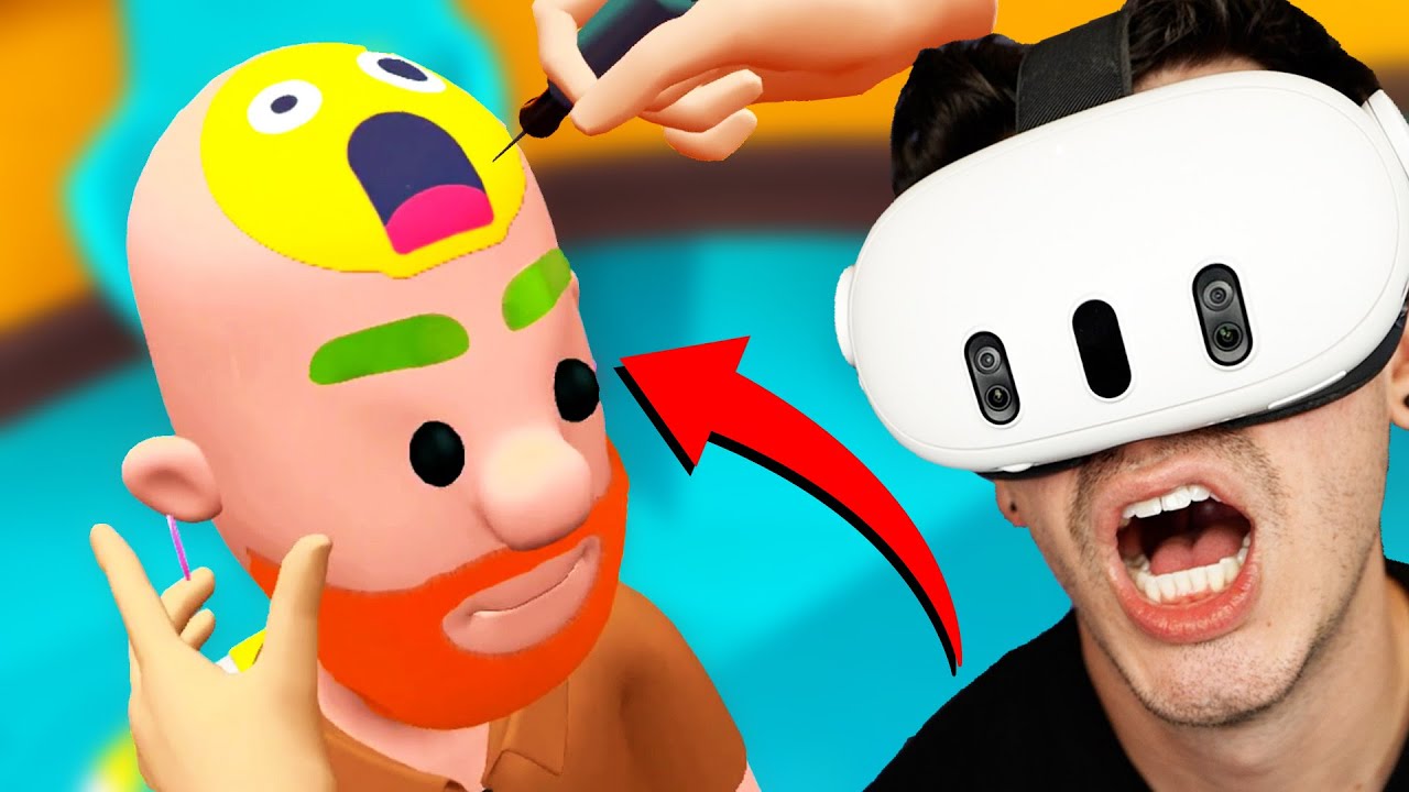 TERRIBLE TATTOOS in VR! (Shave & Stuff)