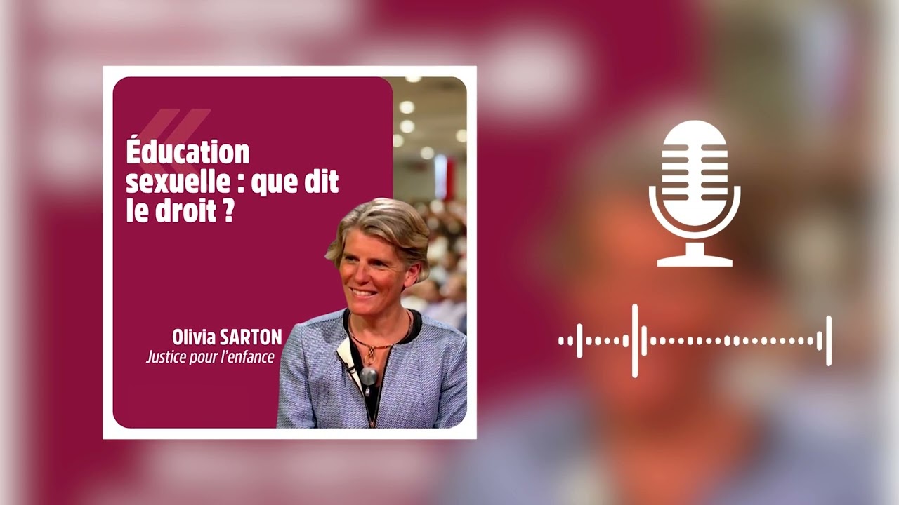 Olivia Sarton -Colloque sur le projet de programme d'éducation sexuelle à l'école
