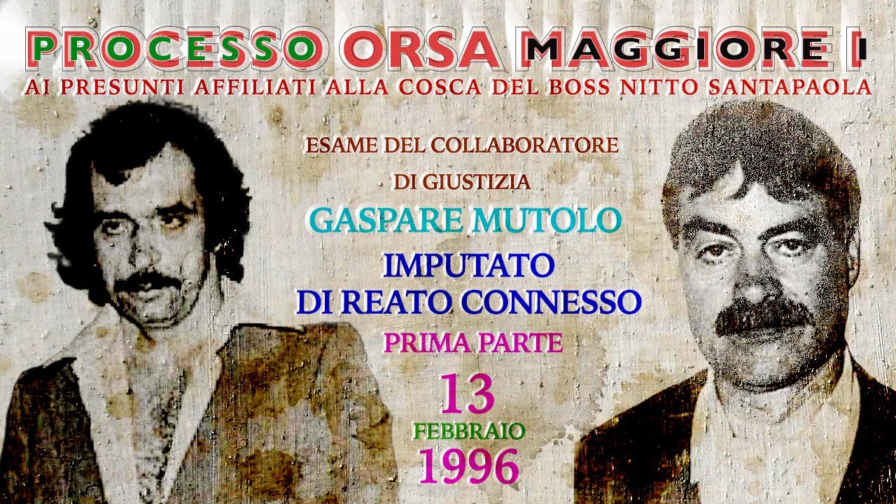 Gaspare Mutolo 13.Feb.96 Processo 