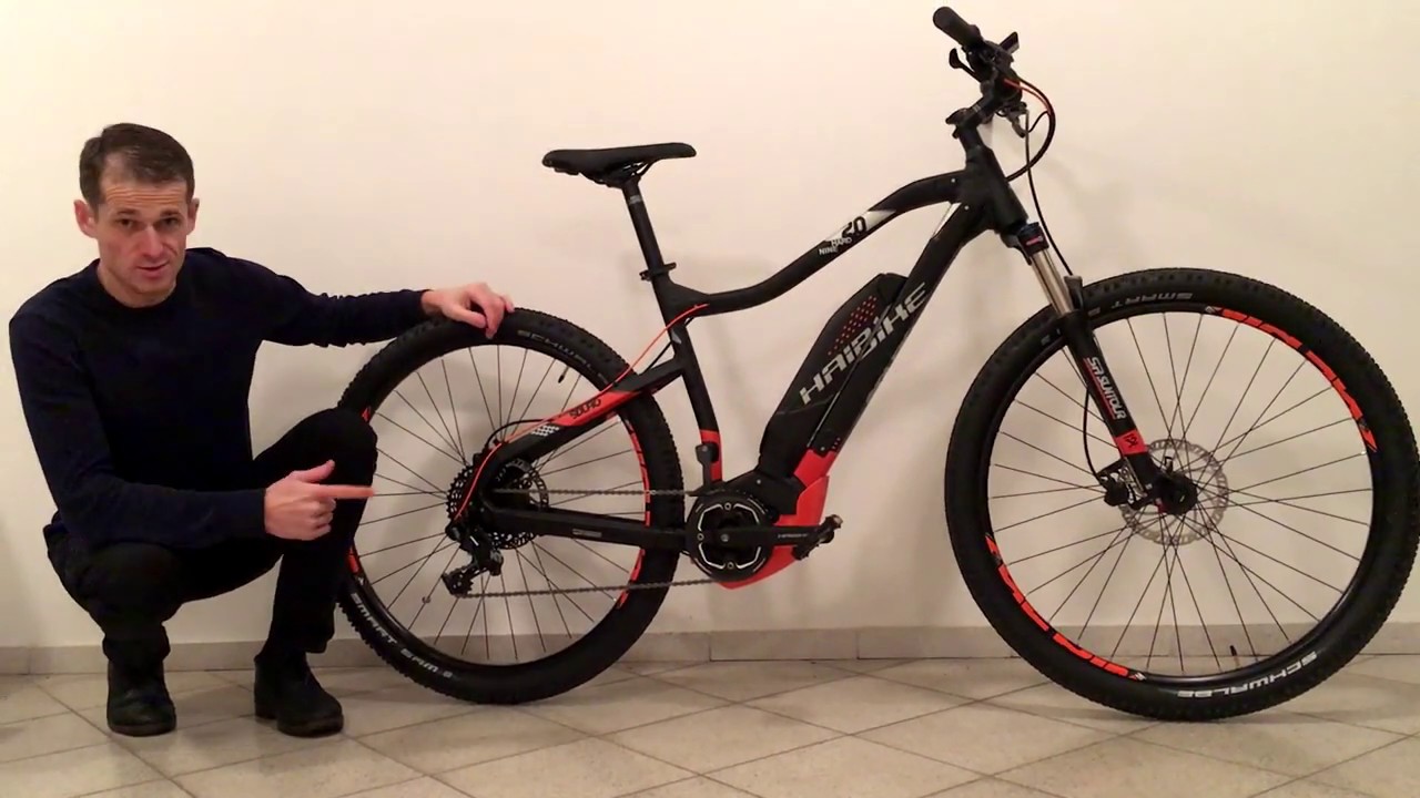 German E-bike Haibike SDURO HardNine 2.0 with Yamaha Mid-Drive