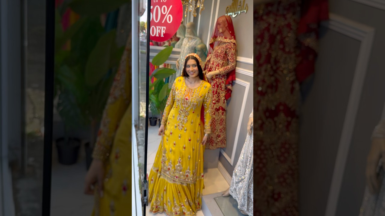 LOOK 👀 AT THE YELLOW ONE💛 WE HAVE NEW MINIQUIN🤣😂 #7aatrang #wedding #fashion #fyp#viral