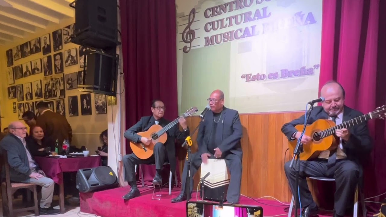Día de la canción criolla en el Centro Musical Breña 31 de Octubre 2022