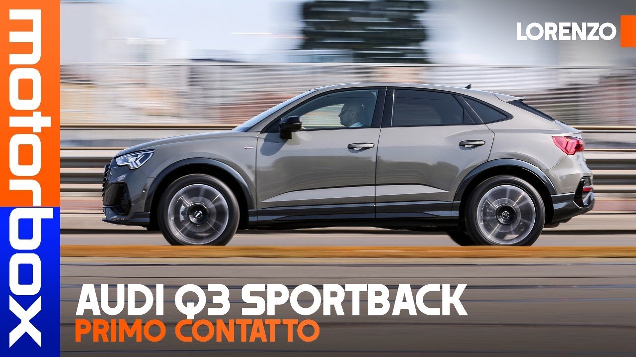 Nuova Audi Q3 Sportback | Suv coupé in salsa sportiva, ma che comfort!