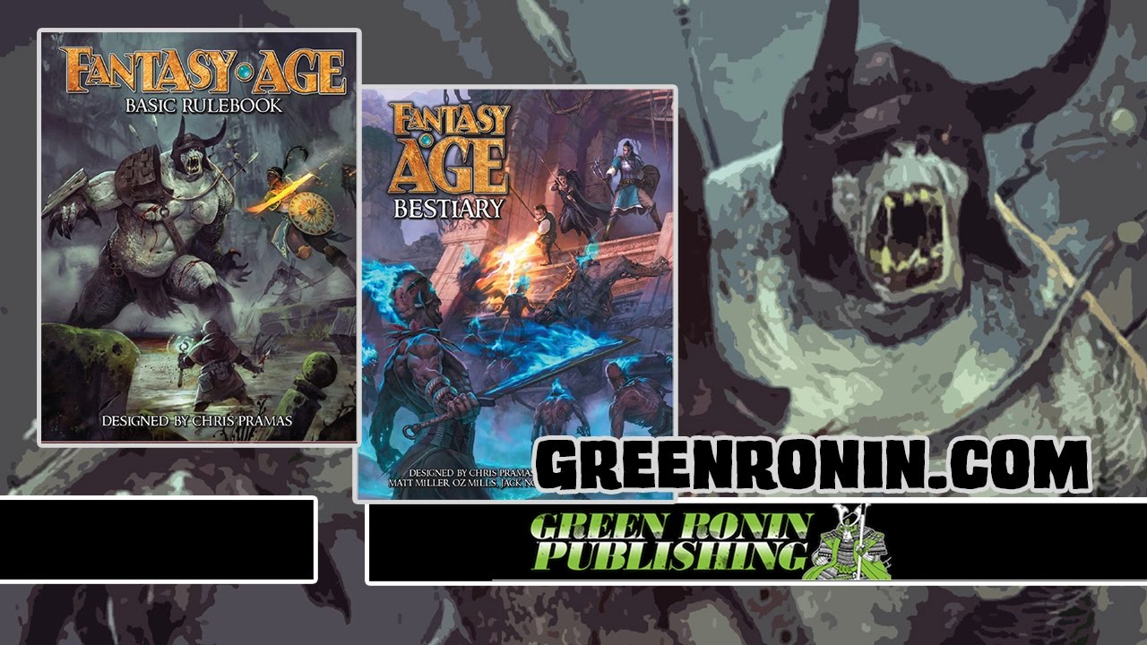 Game Geeks #273 Fantasy Age Basic Rulebook and Bestiary by Green Ronin