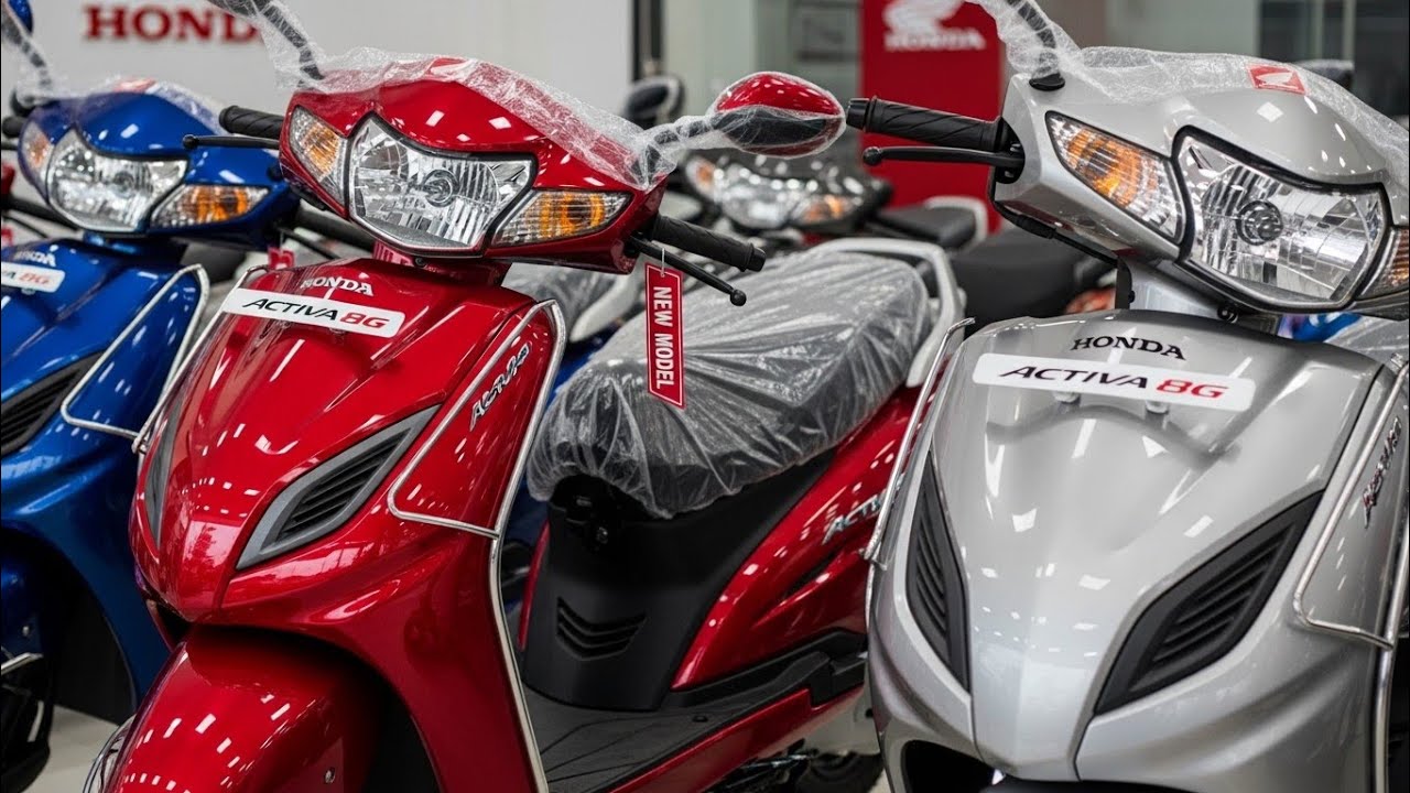 Honda Activa 8G 2026 💥 Design, Mileage & Features Revealed! 
