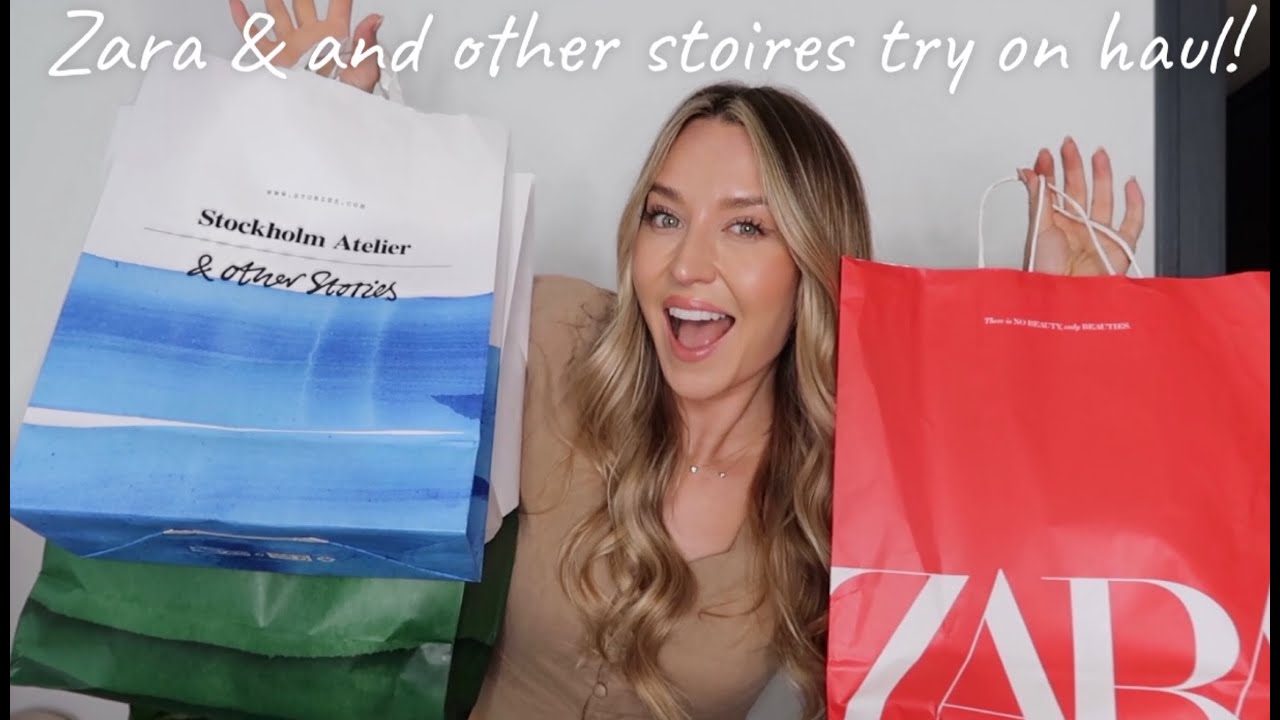 ZARA & AND OTHER STORIES TRY ON HAUL | VLOG! | Freya Killin
