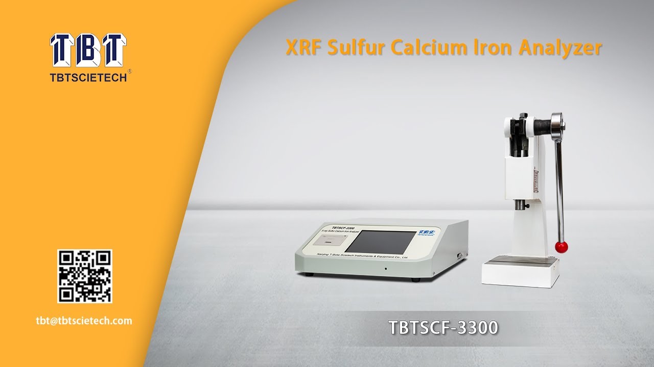 TBTSCF-3300 XRF Sulfur Calcium Iron Analyzer