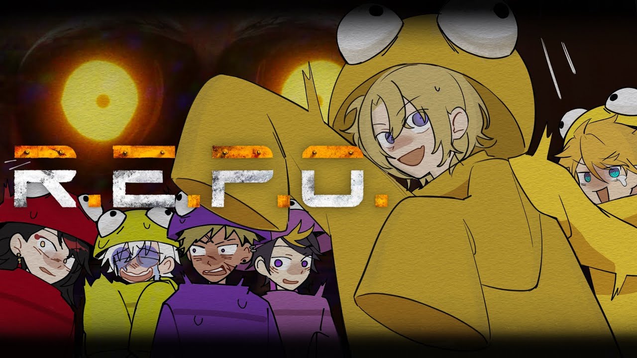 【R.E.P.O.】THIS TEAM OF MALE VTUBERS VS. LUCA AKA ME【NIJISANJI EN | Luca Kaneshiro】