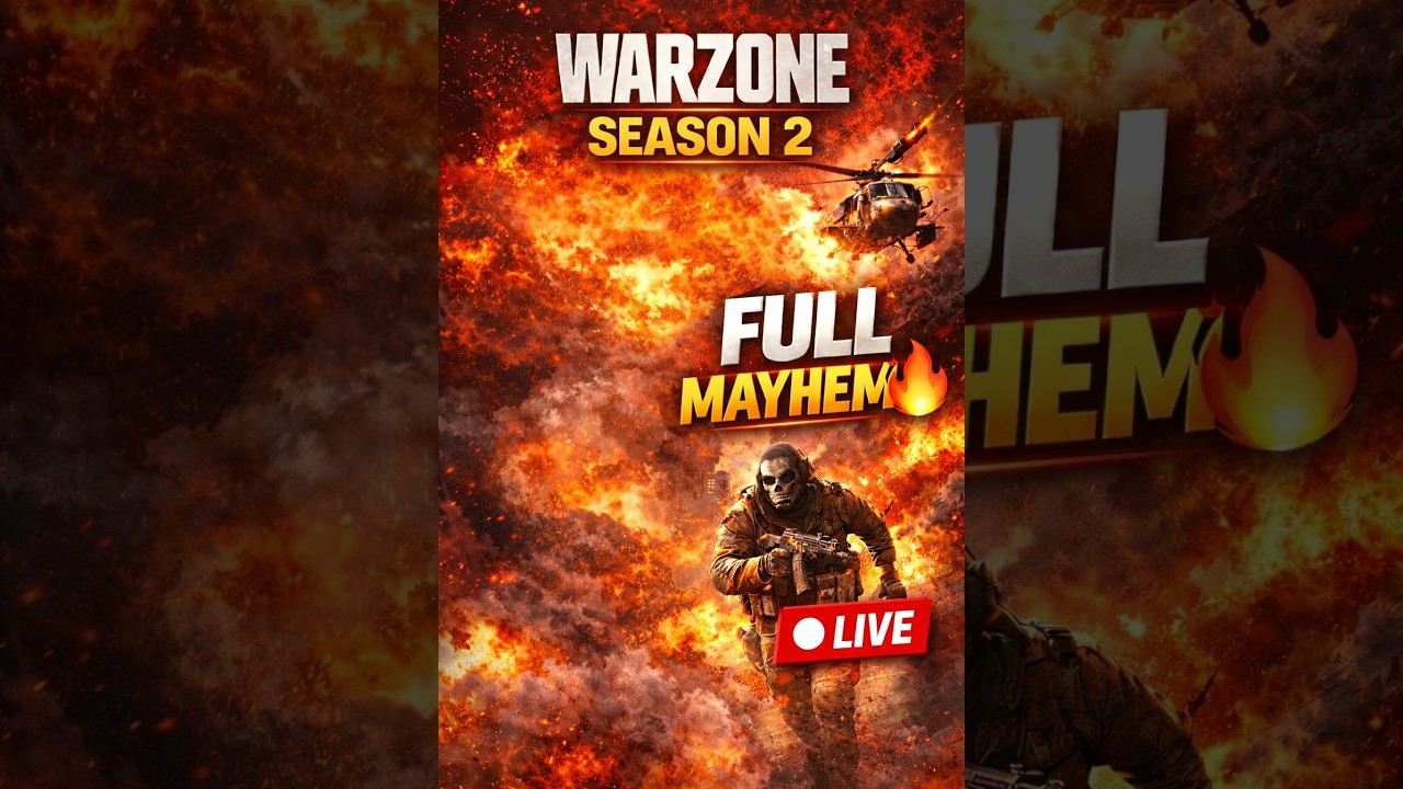 WARZONE LIVE 🔴 | Chill → MAYHEM