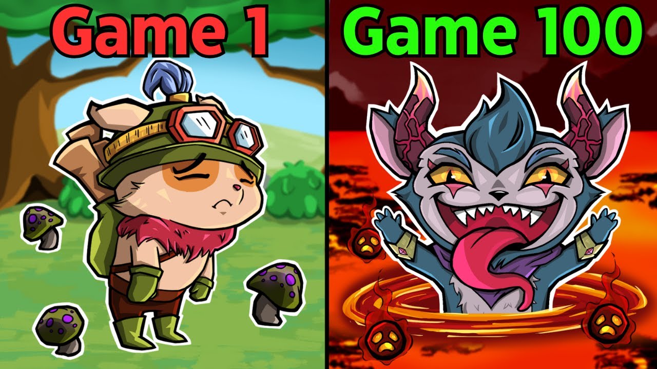 I Survived 100 Games of Teemo in a Row...