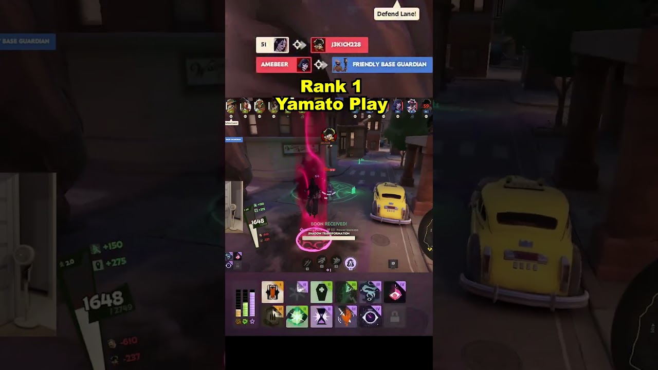 Rank 1 Yamato Outplay - Deadlock #deadlock #deadlockshorts #deadlockclips
