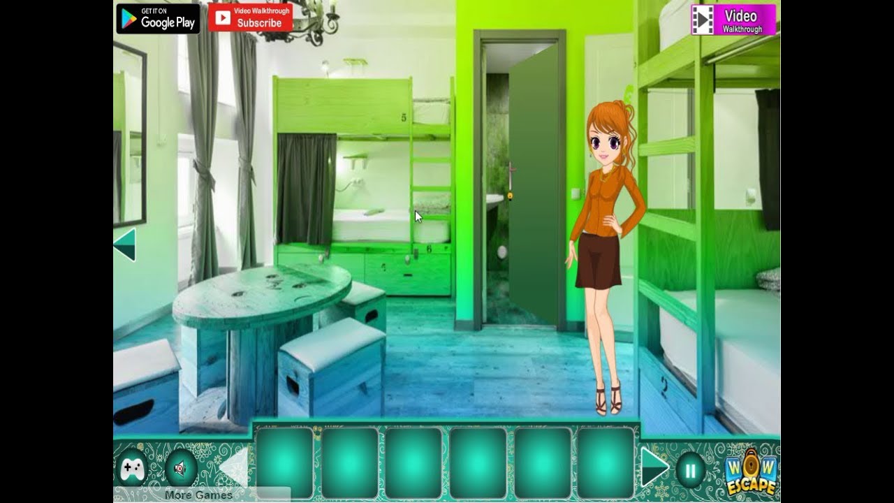 Rescue Girl from Hostel Restroom walkthrough Wowescape.