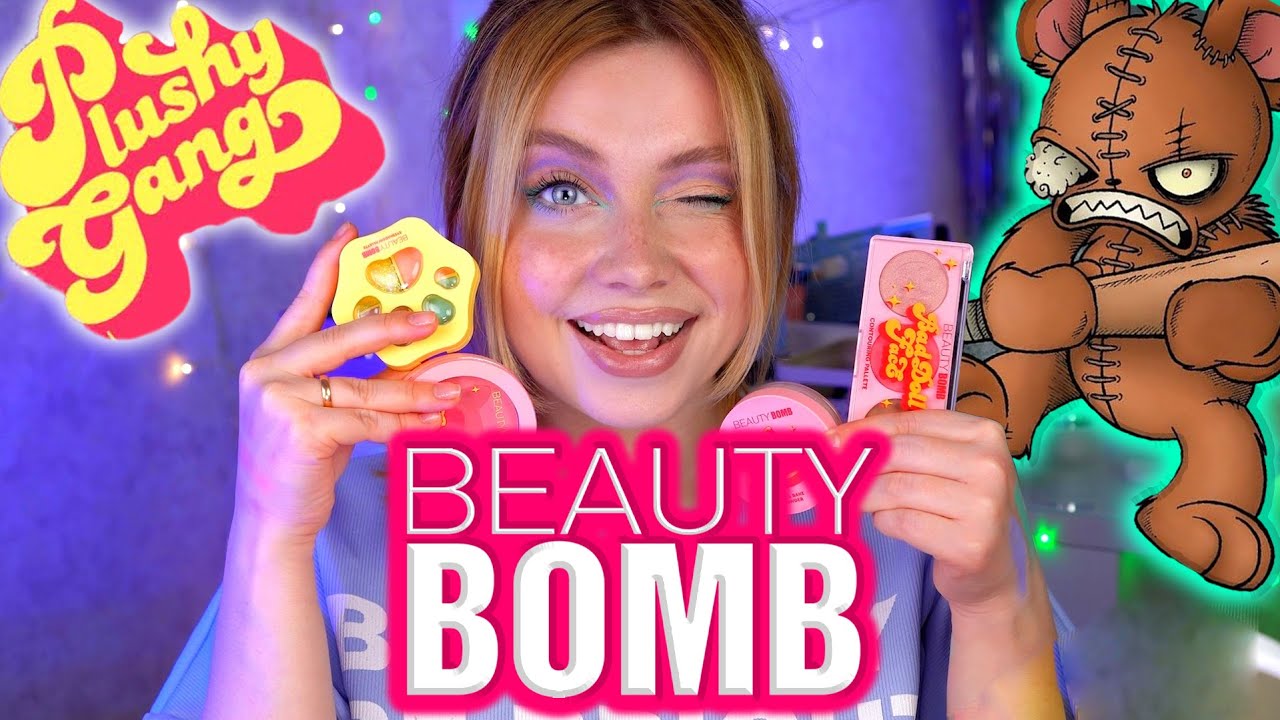 МАКИЯЖ НОВОЙ КОСМЕТИКОЙ ОТ BEAUTY BOMB ИЗ МАГНИТ КОСМЕТИК. ОБЗОР КОЛЛЕКЦИИ БЬЮТИ БОМБ PLUSHY GANG