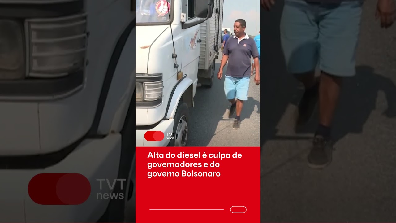 Alta do diesel &eacute; culpa de governadores e do governo Bolsonaro