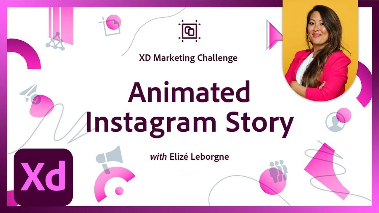 Animated Instagram Story | Xd Marketing Challenge | Adobe Creative Cloud