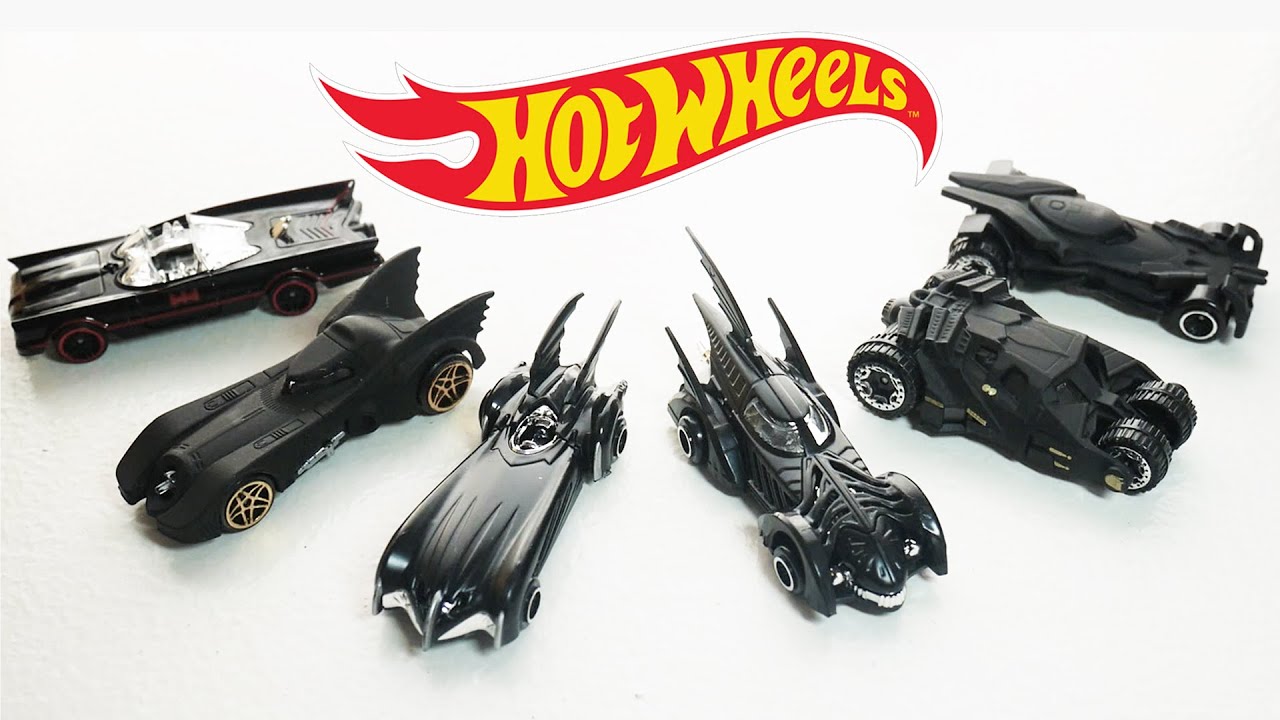 Batman's Batmobile Hot Wheels through the years from 1966-2015 | @Hot Wheels