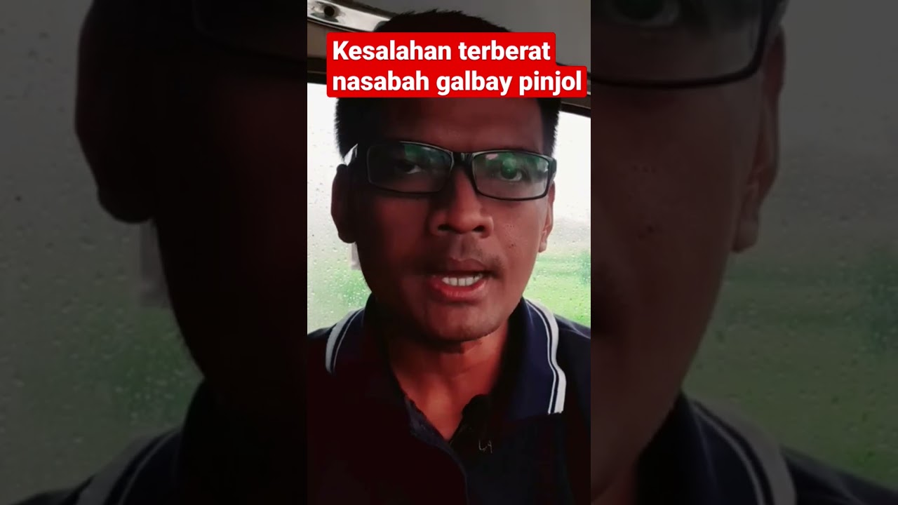 Kesalahan terberat nasabah galbay pinjaman online