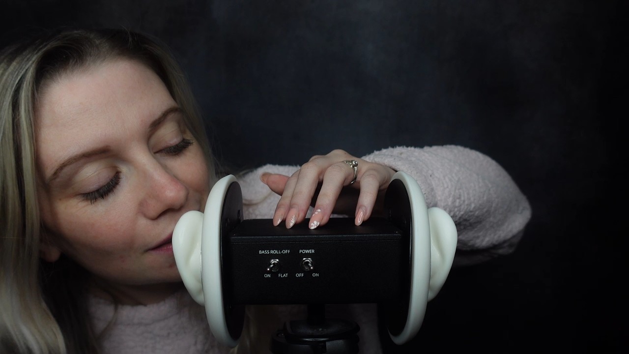 ASMR &mdash; Ожидающее почесывание, дыхание и шепот 3DIO