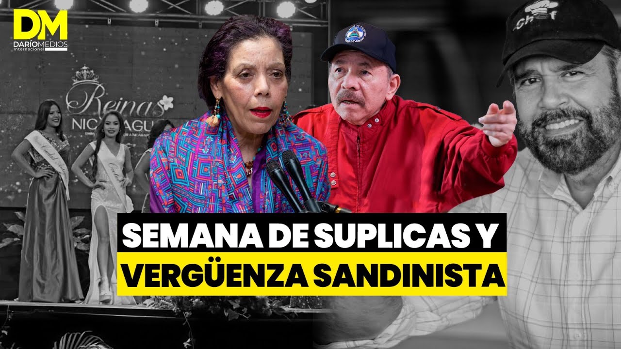 🔴⚠️ Sandinistas suplican y pasan vergüenzas
