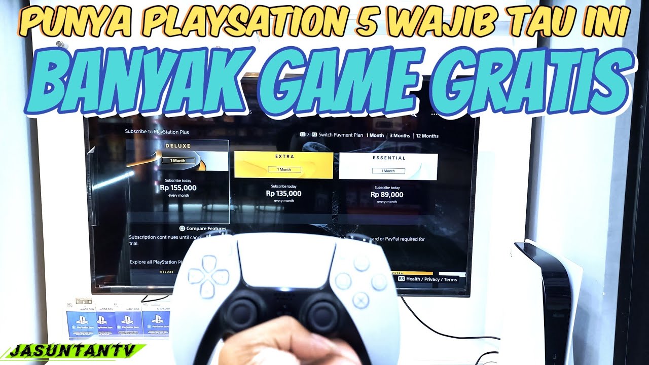 PS5 DIGITAL BANYAK GAME GRATIS INI CARANYA DOWNLOAD
