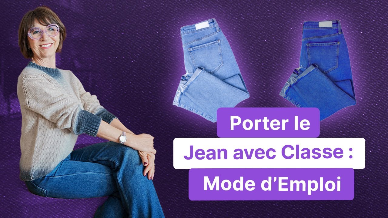 Les secrets pour porter le jean après 50 ans (et être sublime !) 🔥