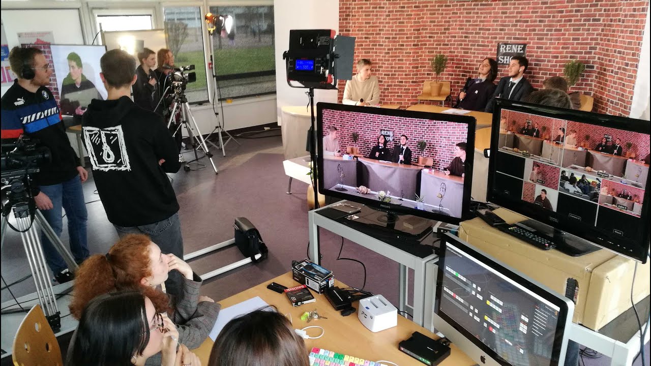 Plateau TV du Lycée Jean Monnet à Yzeure (Allier)