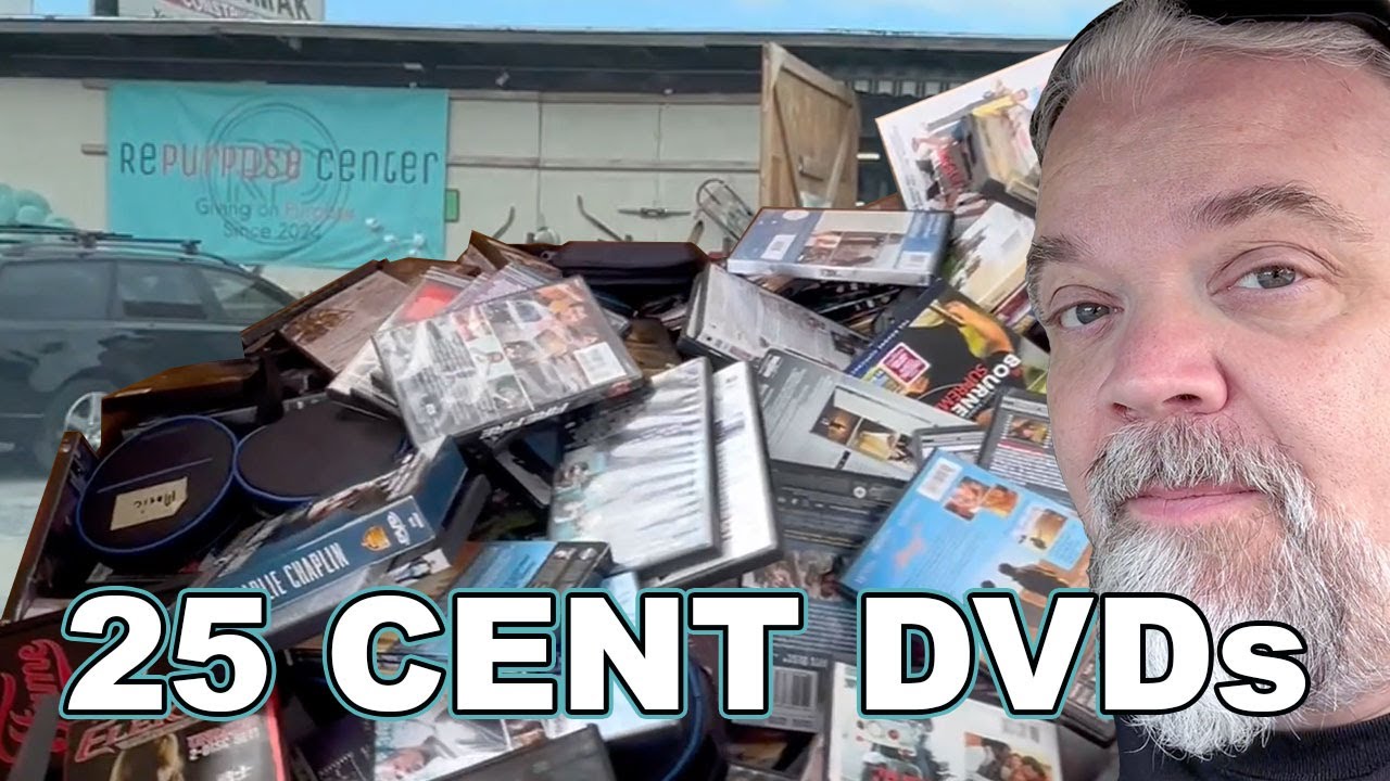 DVD-диски BULK BIN можно купить в Repurpose Center в Вудинвилле