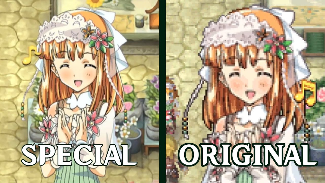 Rune Factory 3 Special: Character Introductions Comparison (NDS vs Switch/PC)