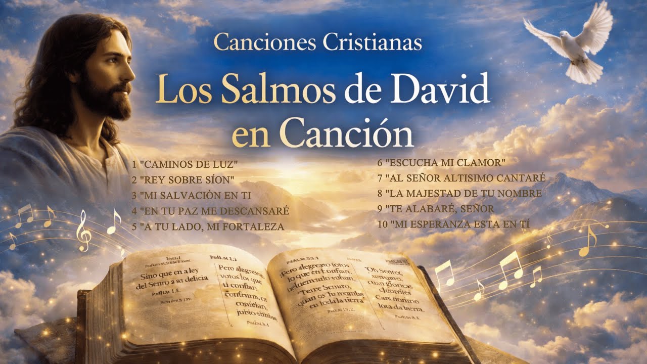LOS SALMOS DE DAVID CANTADOS - Salmos 1º Parte  - Musica Cristiana