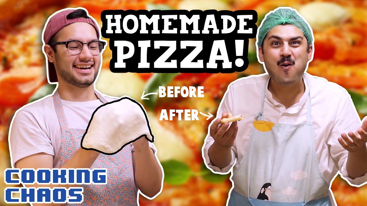 Here's How To Make Homemade Pizza From SCRATCH | Cooking Chaos