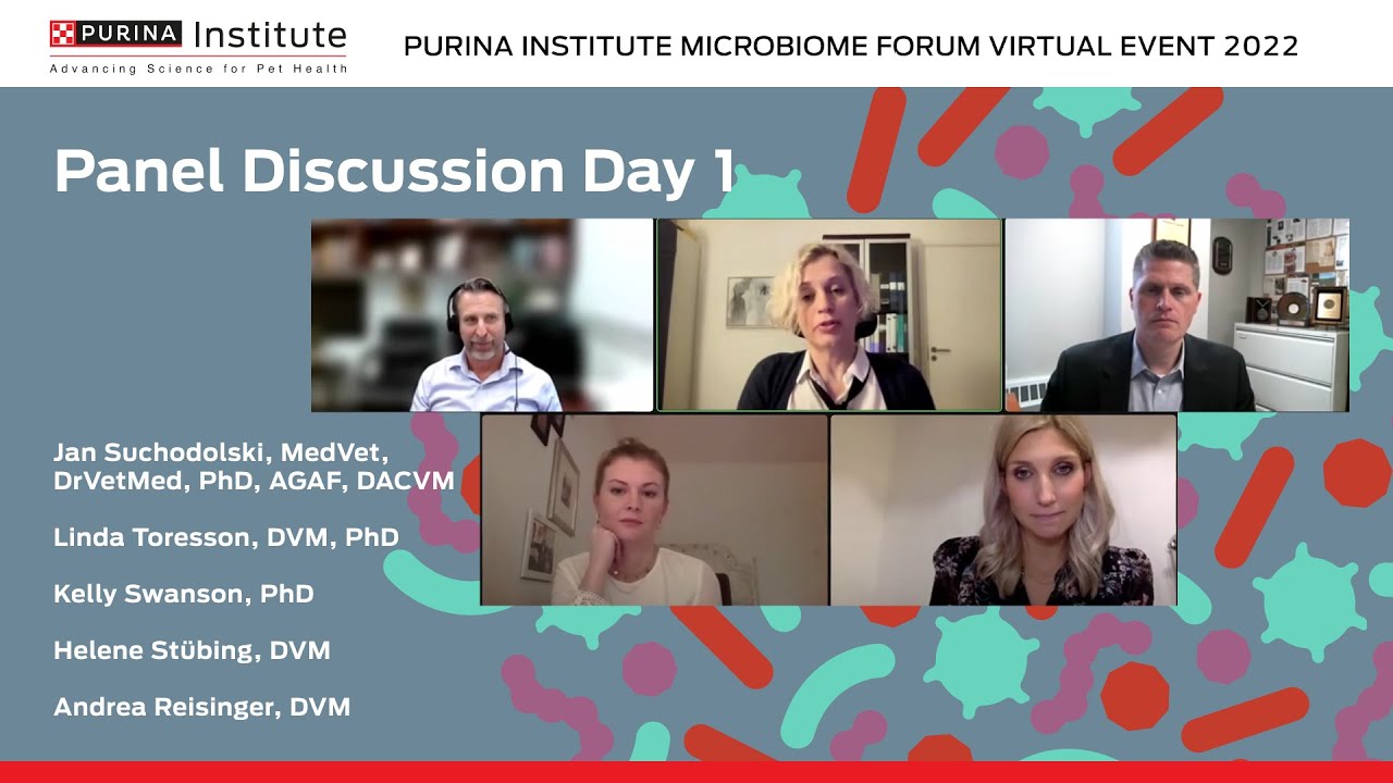 Day 1 Panel Discussion | Purina Institute Microbiome Forum Virtual Event 2022