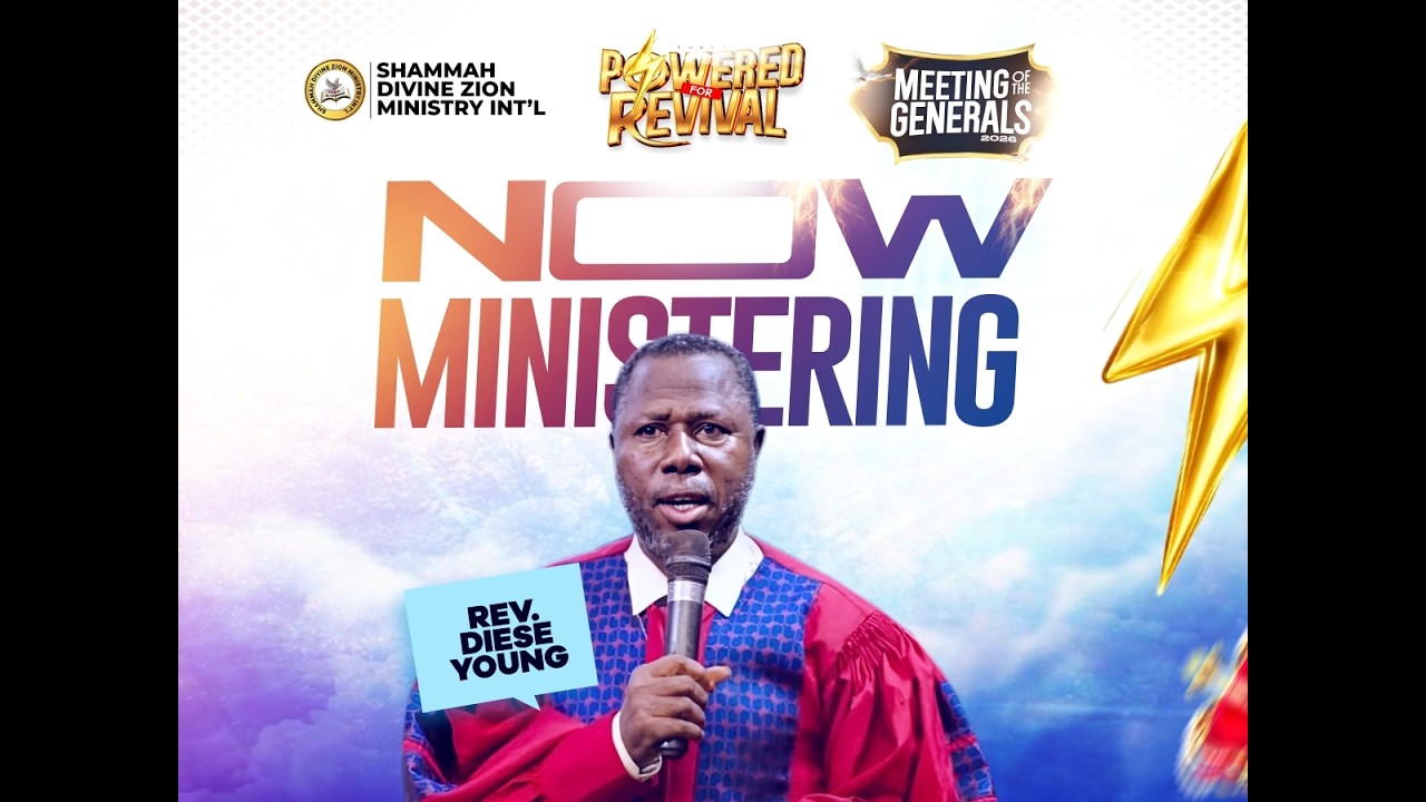 Преподобный Диезе Янг | Вечерняя сессия 6-го дня | MOG 2026 | Вдохновлен возрождением | 28 феврал...