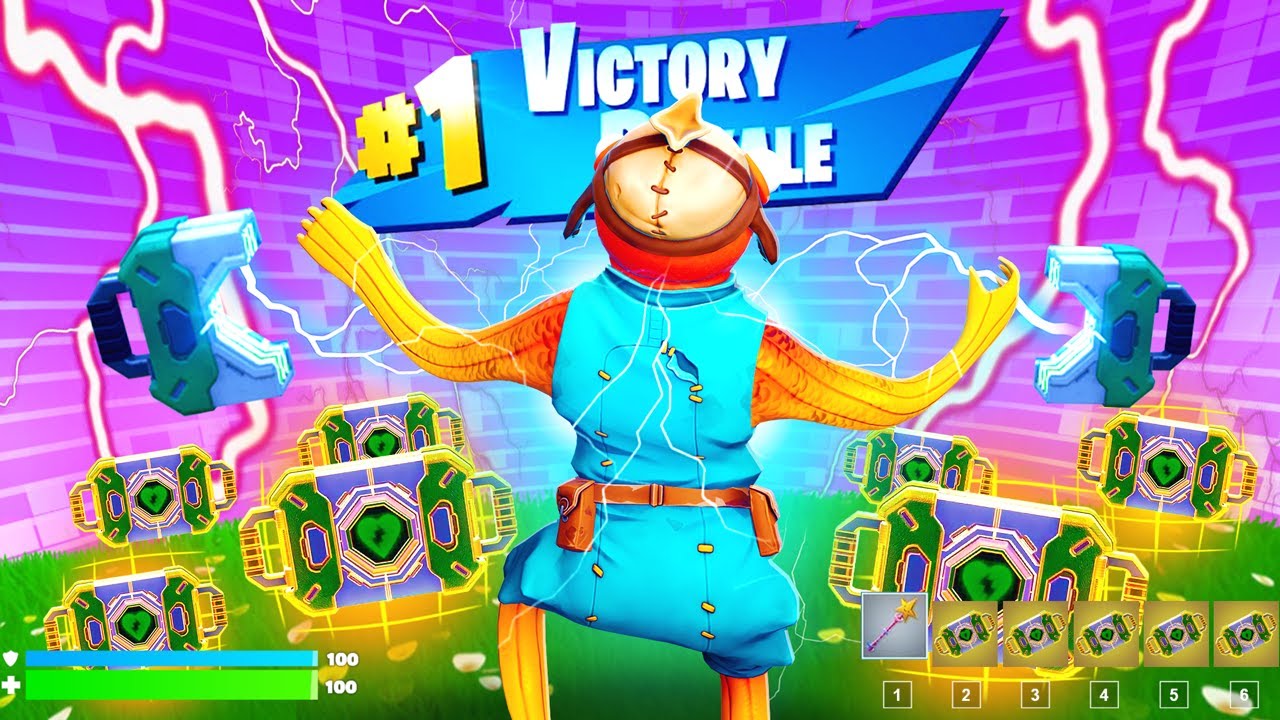 POBIŁEM 7 REKORD&Oacute;W W ROZDZIALE 7 W FORTNITE