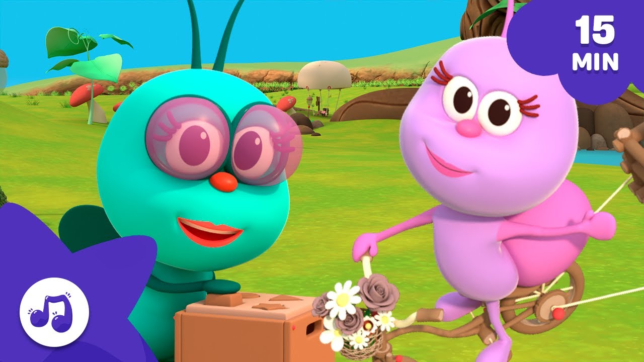 Playtime con le Coccinelle Felici! ✨ [15 min] PICCOLI INSETTI 🐞Cartoni Animati