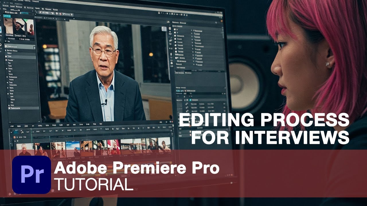 EDITING PROCESS FOR INTERVIEW - ADOBE PREMIERE PRO TUTORIAL