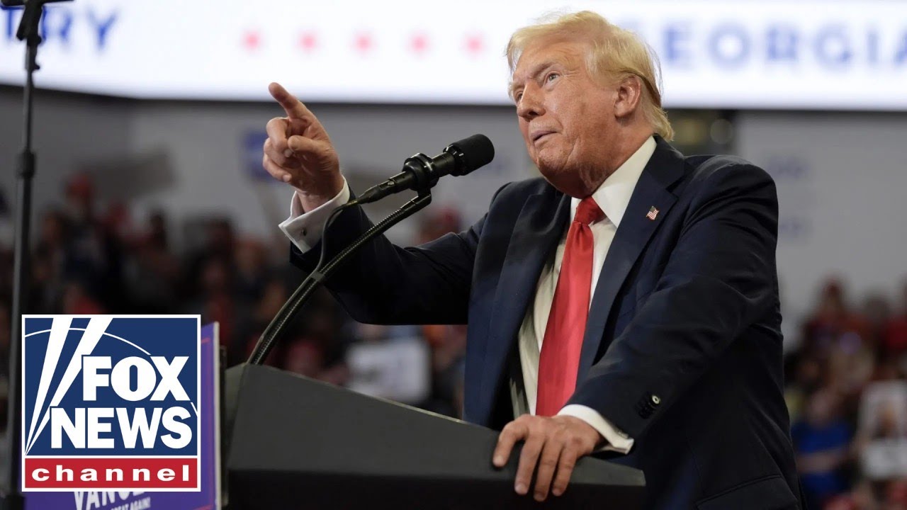 Trump delivers remarks on the tax code and inflation in Georgia