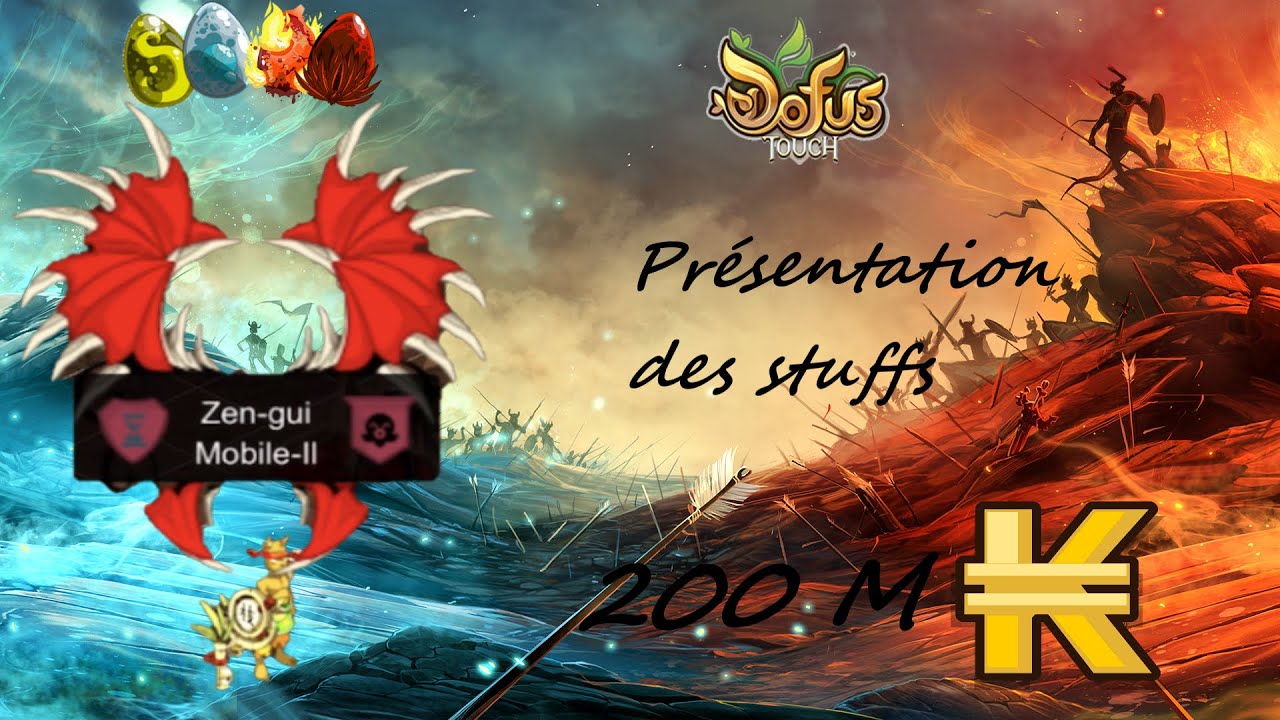 [DOFUS TOUCH] Présentation des stuffs | ECA PVP 106 GRADE 10