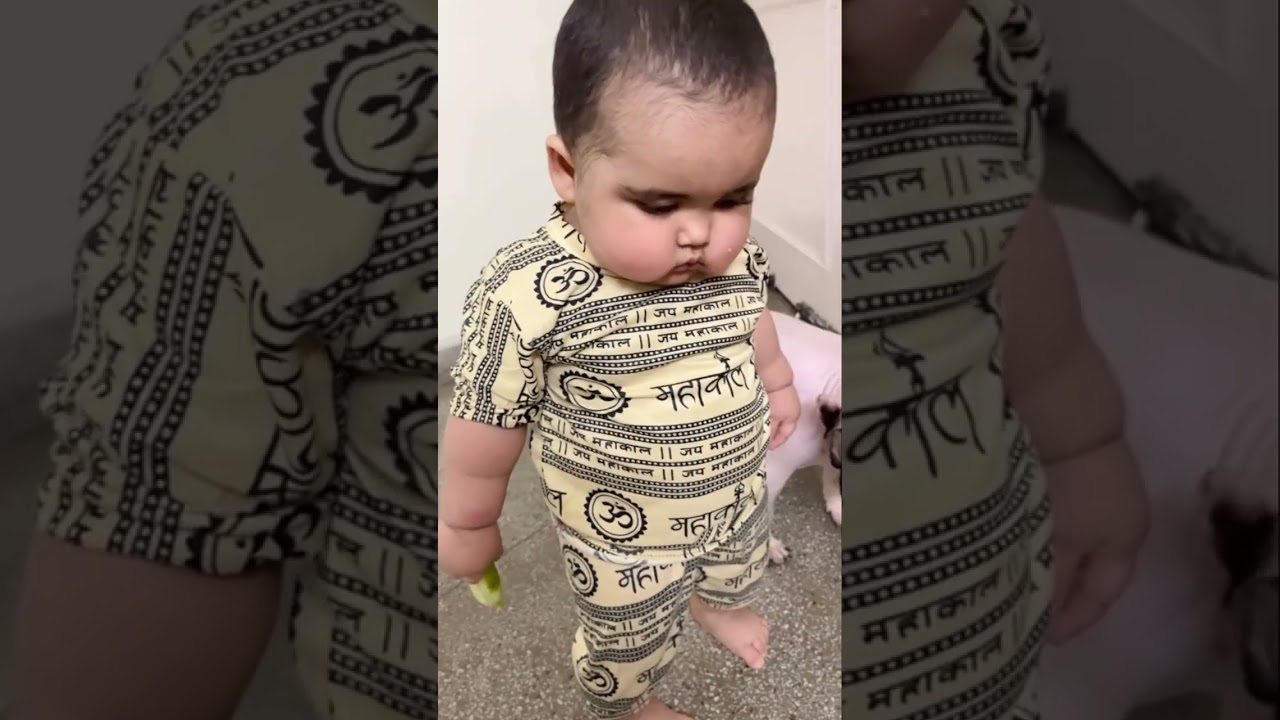 Ye dono me se koyi bhi meri baat nahi sunta 🤦🏻‍♀️😖 #babyvideos #babysfun #cutebabies #cute