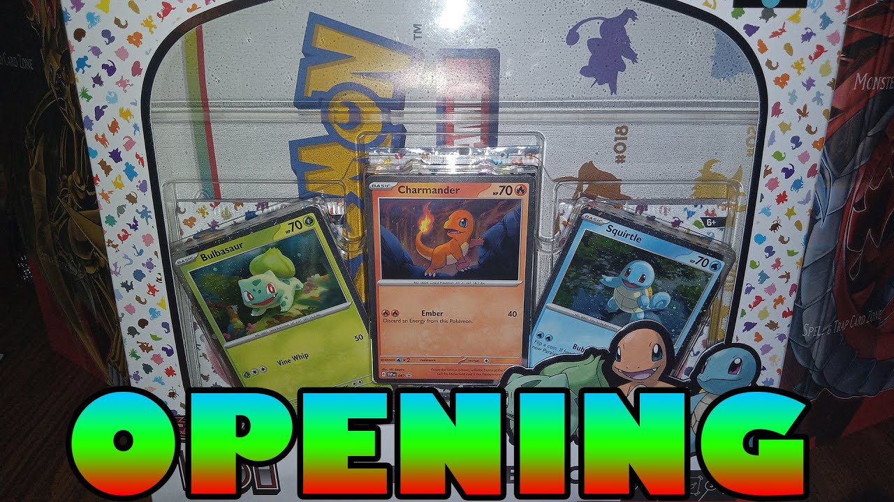 Opening A Pokemon 151 Poster Collection Box!