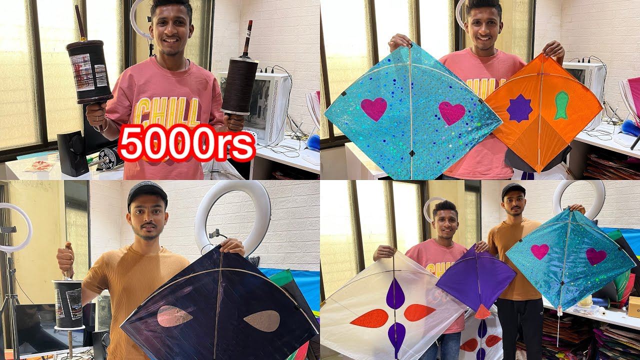 Cheapest Price Kites And Manja 🪁 ||Wholesale Kites And Manja ||Kunal Vlogger…