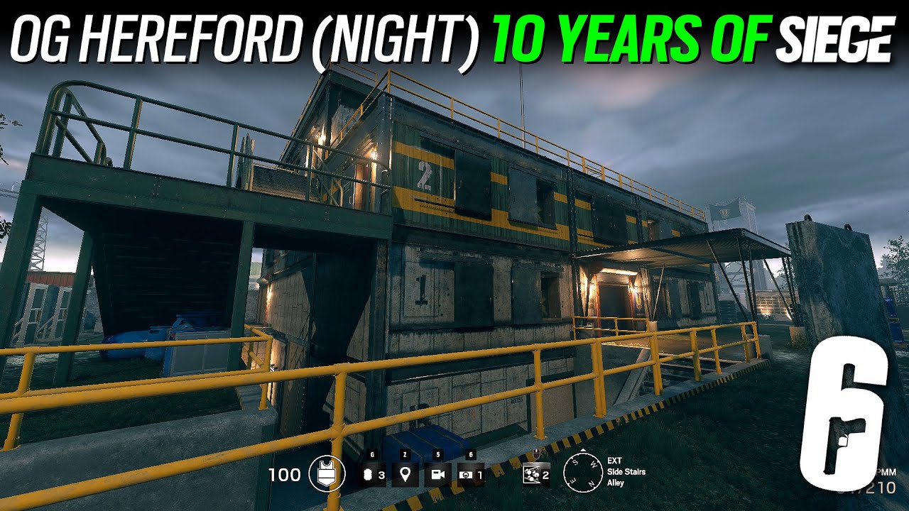 Y1S0 Original Hereford Base (Night) - 10 Years of Siege - Rainbow Six Siege