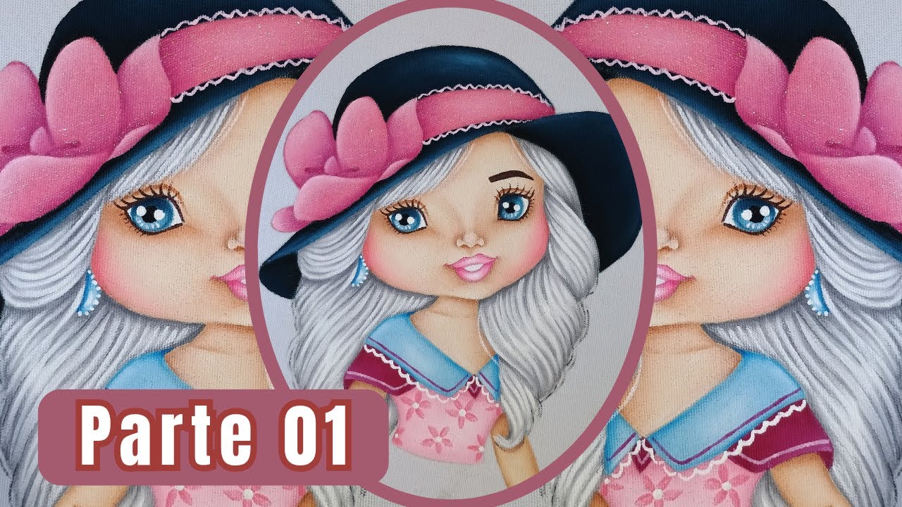 PINTURA DE BONECA NO PANO DE PRATO - PROJETO ROGÉRIO APOSTILA 18