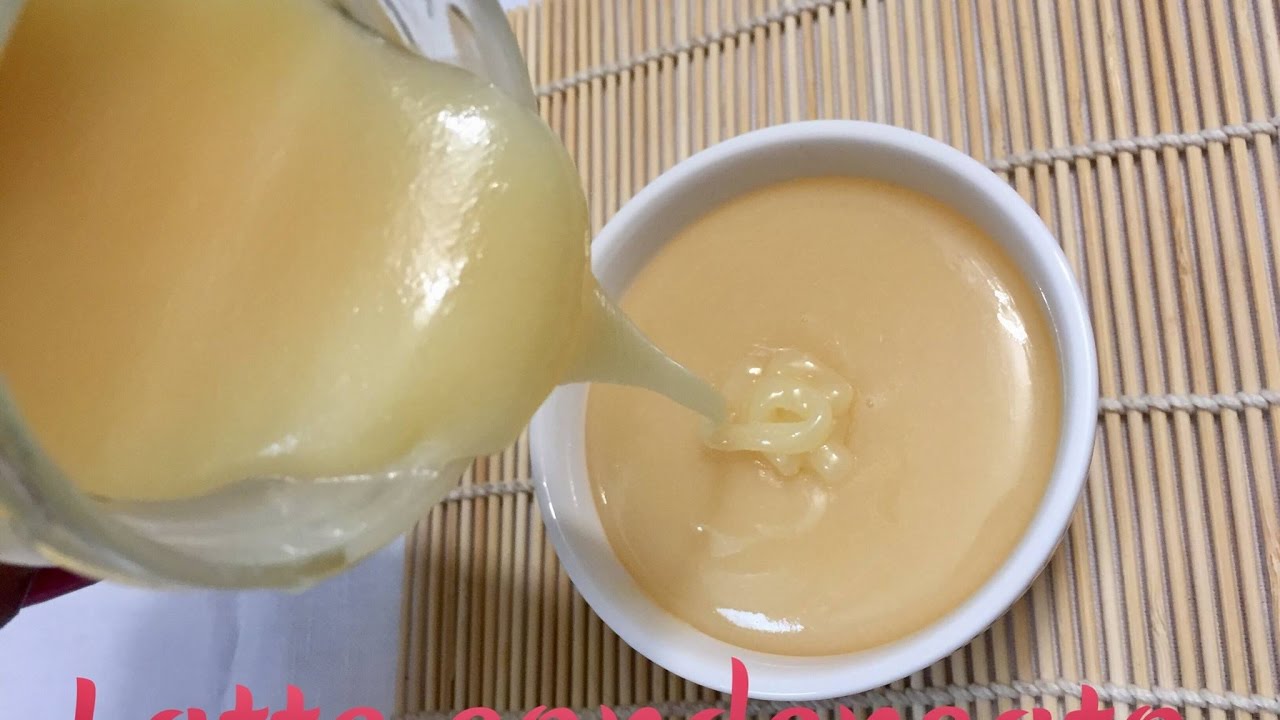 Latte Condensato, ricetta facile e veloce.