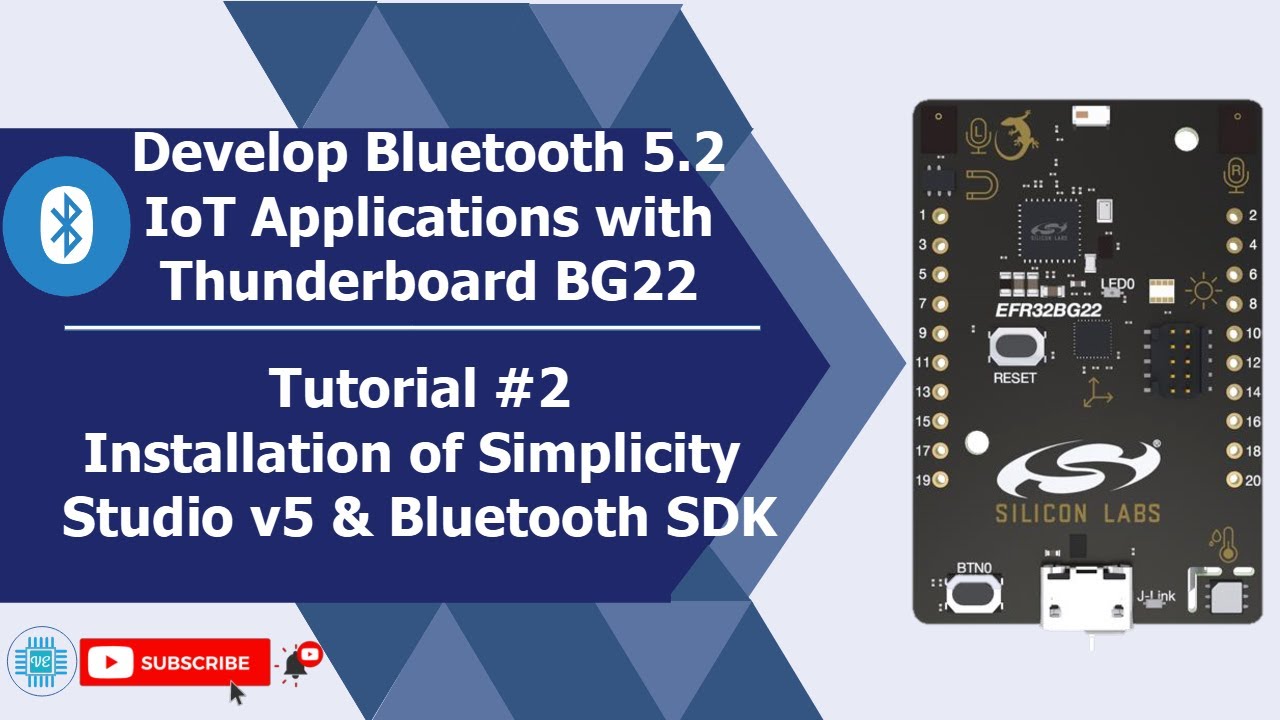 Installation of Simplicity Studio v5 and Bluetooth SDK
