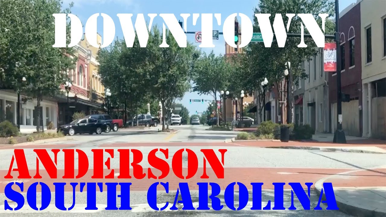 Anderson - South Carolina - Downtown Drive