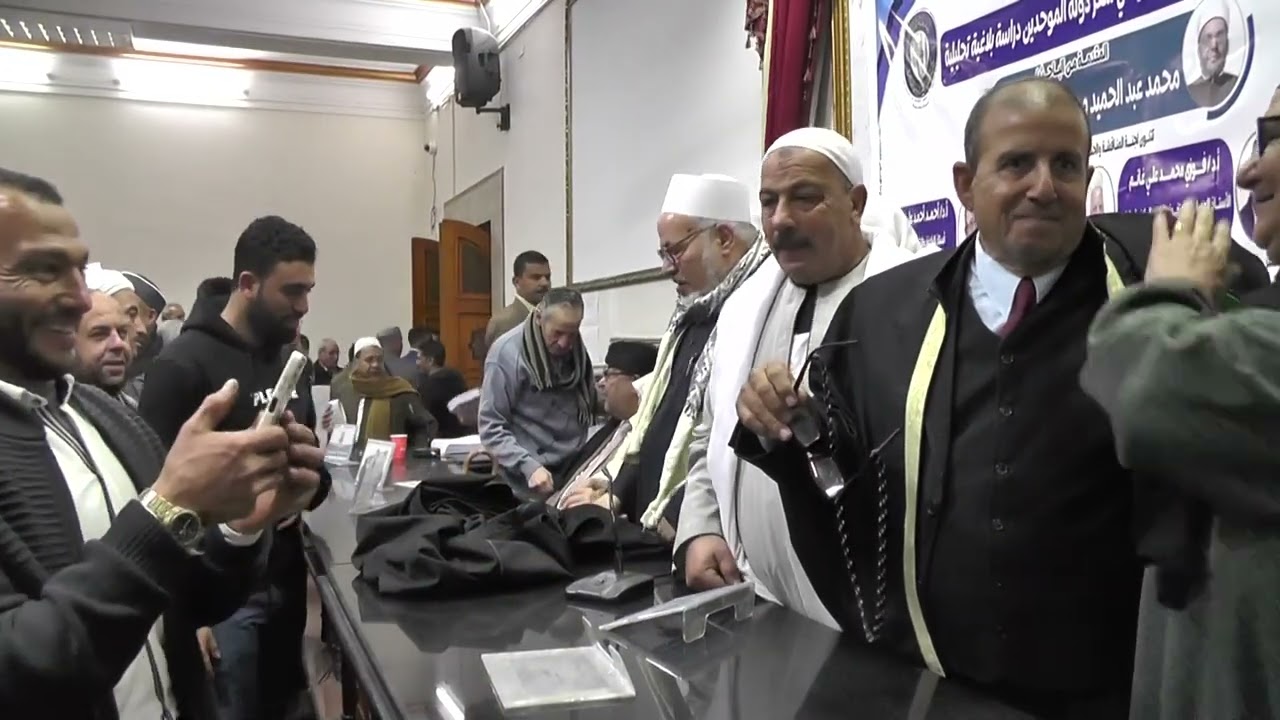 فيديو النطق بالحكم امتياز مرتبة الشرف الأولى 