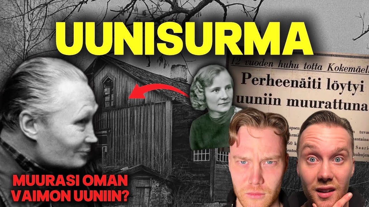 UUNISTA LÖYTYI MUUMIOITUNUT RUUMIS - UUNISURMA