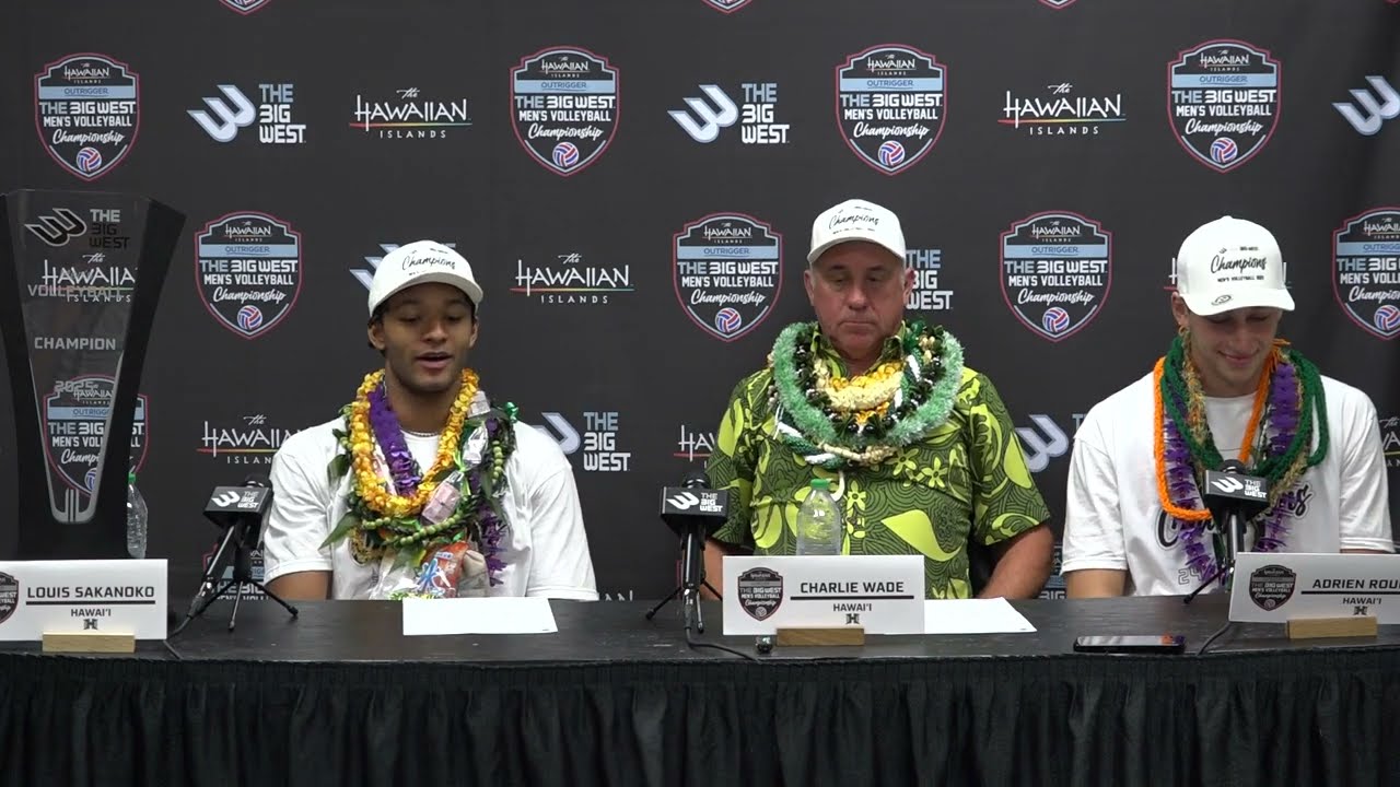 2025 Big West Men's Volleyball Championship Final - No. 2 seed Hawai'i