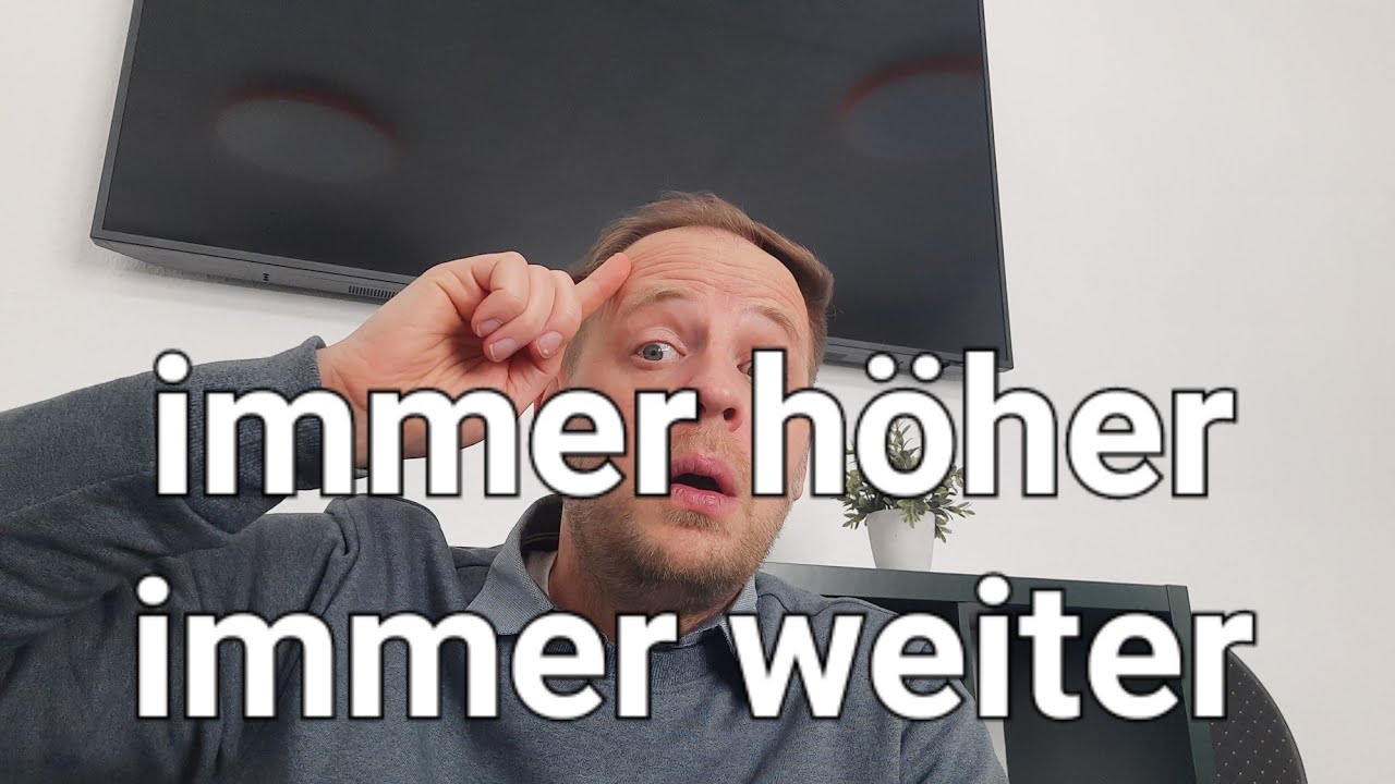 Immer mehr, höher, weiter...?