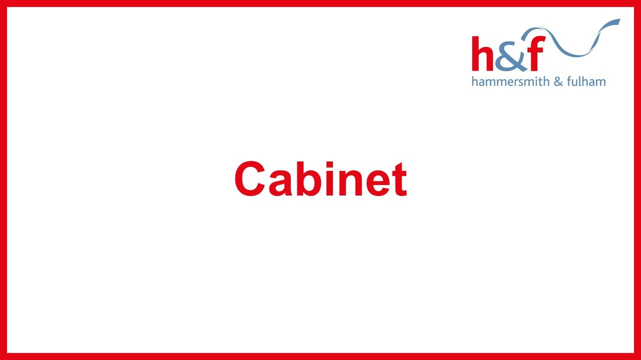 H&F Cabinet | 9 March 2026